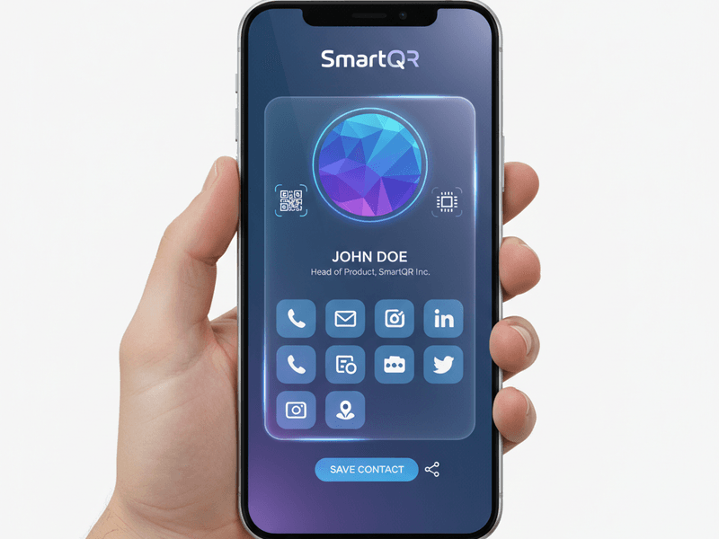 SmartQR Product Mockup